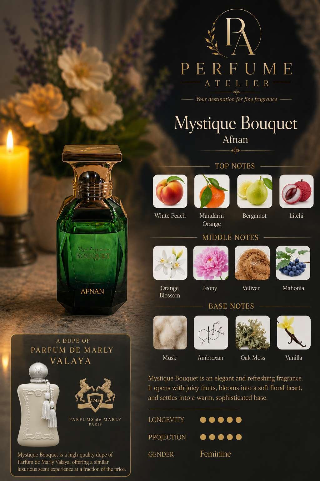 Afnan Mystique Bouquet
