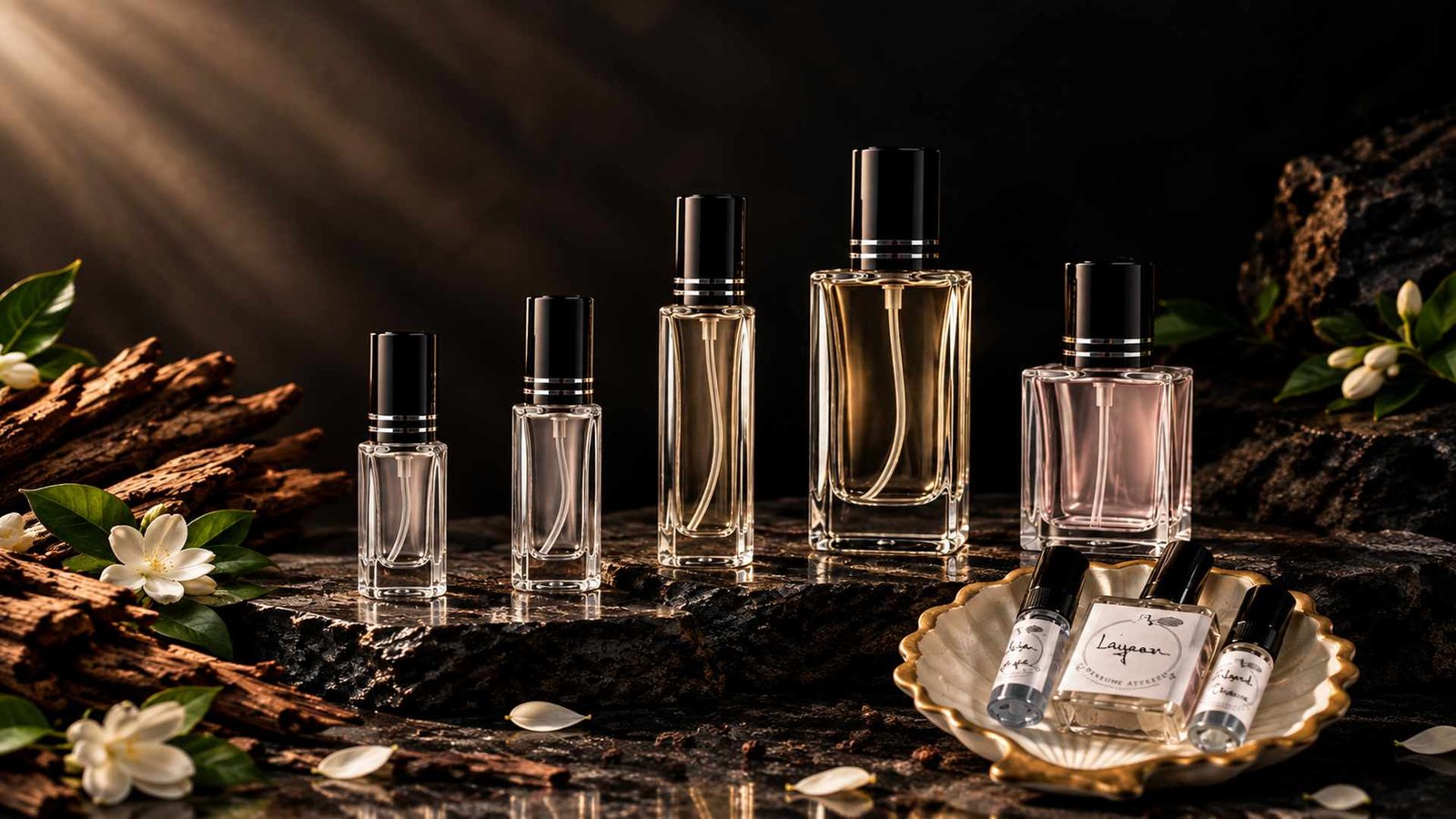 Luxury perfume bottle